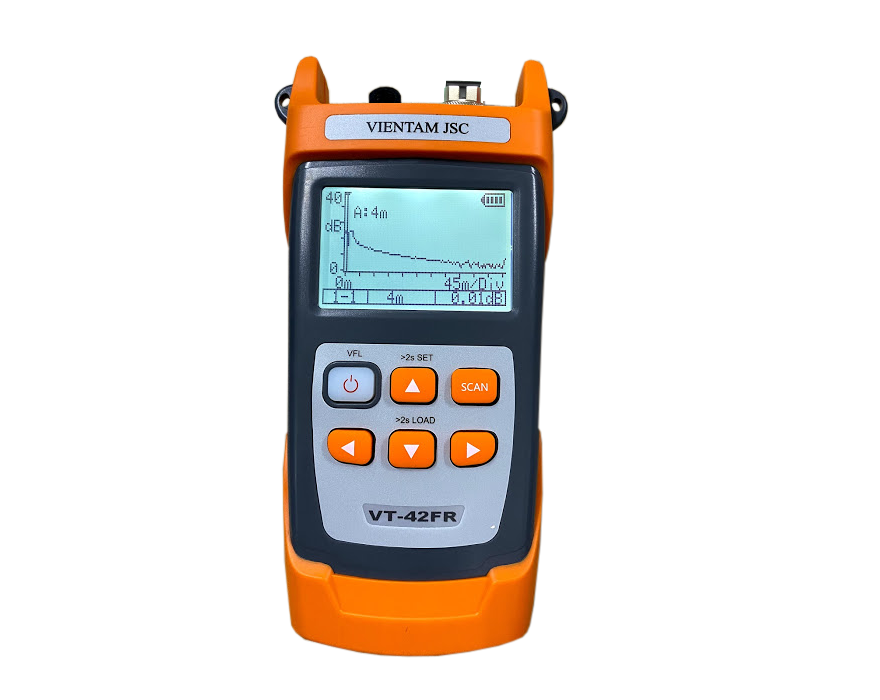 Máy đo xác định điểm đứt cáp quang OTDR VT-42FR